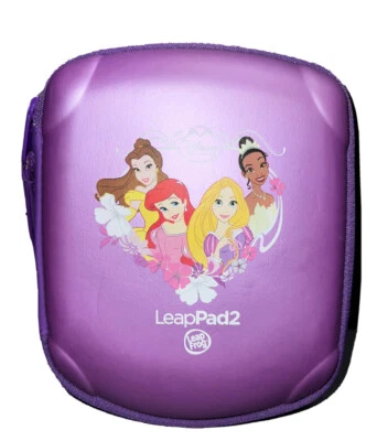 Almohadilla de salto LeapFrog púrpura 2 explorador princesa Disney SOLO ESTUCHE Foto 1 de 4
