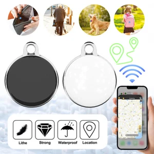 Mini GPS Tracker Dog Pet Tag Smart Finder Locator Key Tracking Tracer Waterproof - Picture 1 of 17