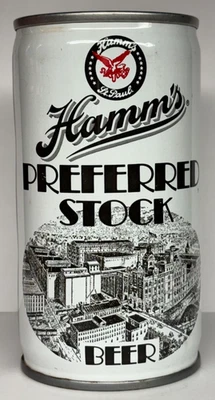 Hamm's Preferred Stock 12 oz. Crimped Steel Beer Can - Image 1 of 4
