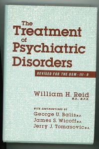 The Treatment Of Psychiatric Disorders by William H. Reid Hardcover 414 Pages - Imagen 1 de 9