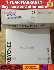 Nuevo escáner lector de códigos de barras DPM de alta velocidad portátil KEYENCE SR-G100 EE. UU. IMPUESTOS gratis - Imagen 1 de 3