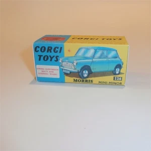 Corgi Toys 226 Morris Mini Minor Repro Box - Picture 1 of 4