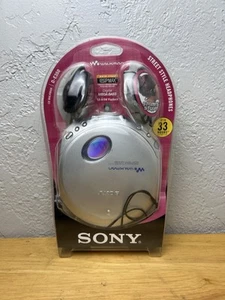 Sony Walkman ESP Max D-E350 CD-R/RW Gray Silver Portable CD Player Tested - Photo 1/6