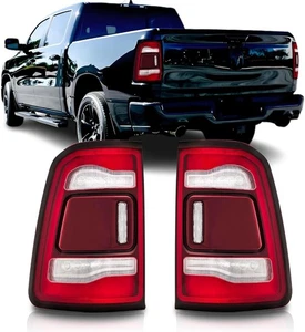 Gruppo Fanali Posteriori Led Compatibile con Dodge Ram 1500 2019 2020 2021 2022 W... - Foto 1 di 7