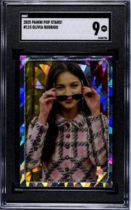 2025 Panini Pop Stars #115 Olivia Rodrigo (UK) SGC 9 Pop 1 (Music) - Bild 1 von 2