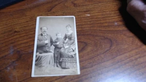 A. NEWMAN PHOTOGRAPHER  ,Eli Bowen, Wife and Children Original Photo - Picture 1 of 4
