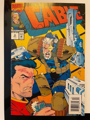 CABLE Vol.1 #3, MARVEL, 5-4-93/July93, Australian NPV signed 1x COA - Image 1 of 4