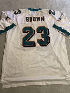 NFL Miami Dolphins Ronnie Brown #23 Away Jersey Mens XXL Reebok - Picture 1 of 3