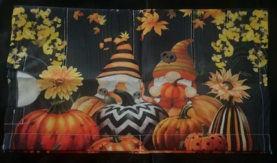 Gnomes and Pumpkins  Magnetic Mailbox Cover  Standard Size - Image 1 of 2
