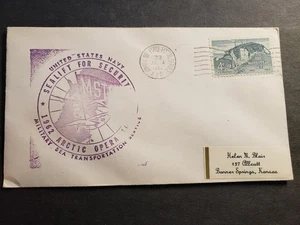APO 23 GREENLAND 1962 Air Force POLAR Cover ARCTIC Cachet - Picture 1 of 2