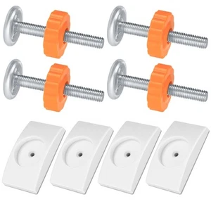 Treppengitter Schrauben und Wandschutz Pads Set, Kindersicherung, Premium-Mat... - Bild 1 von 7