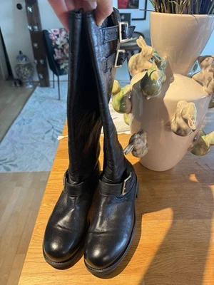 Jimmy Choo Mujer Botas Usadas Cuero Negro Talla 36.5  Foto 1 de 4