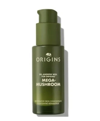 Suero concentrado restaurador de la piel Origins Dr. Andrew Weil Mega Mushroom - 1 oz Foto 1 de 3