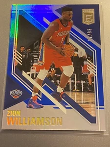 2020/21 Donruss Elite Zion Williamson Blue Parallel #62/99 - Bild 1 von 2