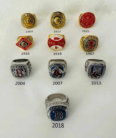 Red Sox World Series 18k Championship Ring, 🇺🇸 SHIP, PICK YOUR NUMBER!!! Cover