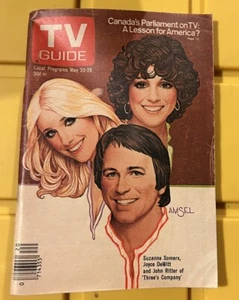 TV Guide 20/05/1978-Three's Company-Suzanne Somers-Portada de John Ritter por Amsel-... - Imagen 1 de 9