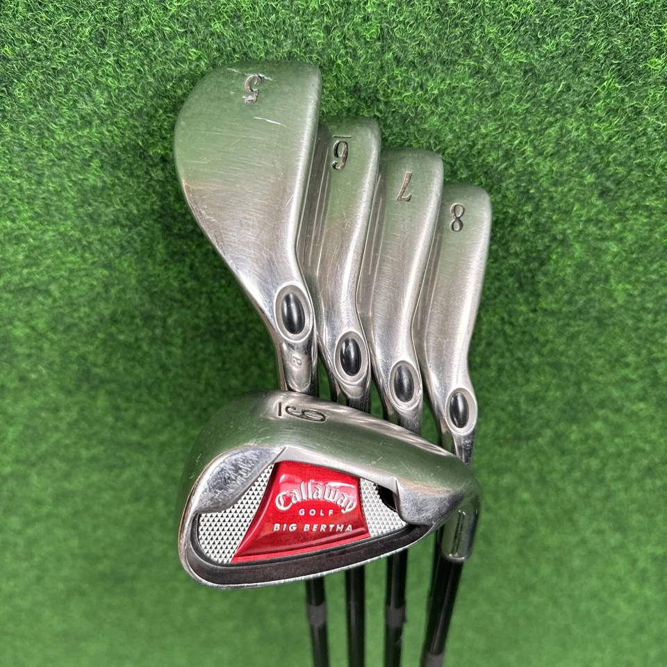 CALLAWAY Big Bertha Eisensatz 5-9 - Damen (Graphit, Standard, Rechts, A Flex) - Bild 1 von 4