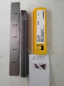 NEU 1/2" HARTMETALL BOHRSTANGE C08-STUCR-2 MIT KENNAMETAL TCMT 2151 EINSÄTZE (#b397) - Bild 1 von 7