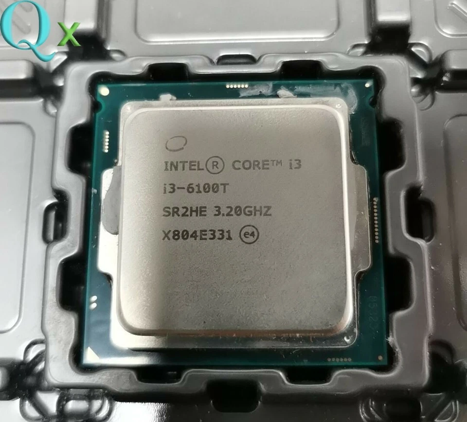 Intel Core 6th Gen i3-6100T LGA-1151 CPU 3.20GHz Skylake Dual-Core SR2HE Desktop - Image 1 of 2