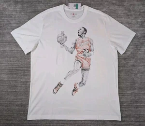 Nike Air Jordan MJ Dot Graphic Shirt Neu mit Etikett Größe X-Large FZ1936-100 - Bild 1 von 6