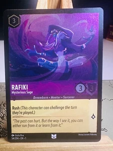 Rafiki - Mysterious Sage 54/204 [Uncommon Cold Foil] [The First Chapter] Lorcana - Picture 1 of 3