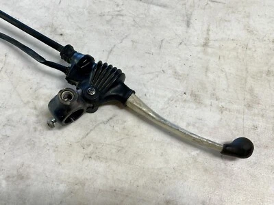 1974 Honda Elsinore MT250 передний тормоз рычаг кабель крепление в сборе OEM - Изображение 1 из 4