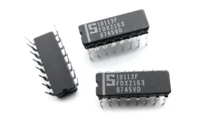 10113F (MC10113L) Quad Exclusive OR Gate ECL 10113 IC (2 pieces) - Picture 1 of 2