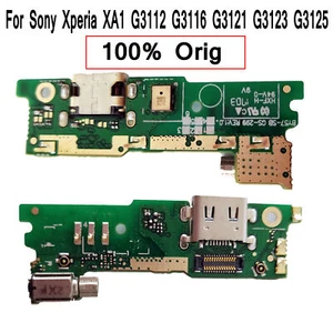 Fo Sony XA1 G3112 G3116 G3121 G3123 G3125 USB Charging Connector Port Flex Cable - Zdjęcie 1 z 3