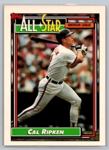 1992 Topps AL All Star Cal Ripken #400 - Picture 1 of 2