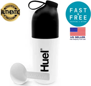Huel 500 ml Travel Shaker Bottle BPA‑Free Tritan Sports Water Bottle with Scoop - Afbeelding 1 van 11