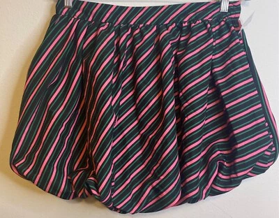 NEW Women Wicked Movie Striped Bubble Skater Mini Skirt Target X Tazwell SIZE XS — 第 1/4 张图片
