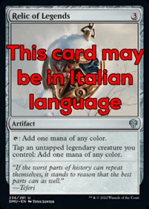 MTG RELIC OF LEGENDS EXC - RELIQUIA DELLE LEGGENDE 236 - DMU - MAGIC - Picture 1 of 1