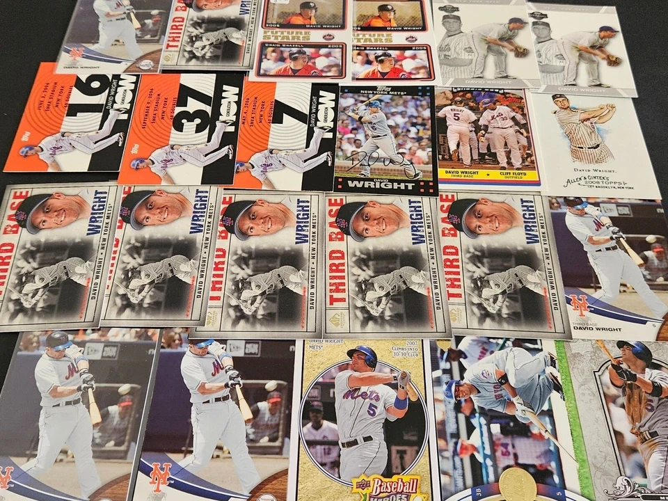 DAVID WRIGHT YOU PICK SEE SCANS OF EVERY CARD RC, INSERTS HIGH GRADE CARDS - Image 1 of 1