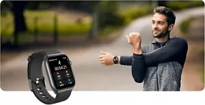 Orologio smartwatch uomo donna ANDROID IOS smart watch sport fitness bluetooth - Imagen 1 de 2