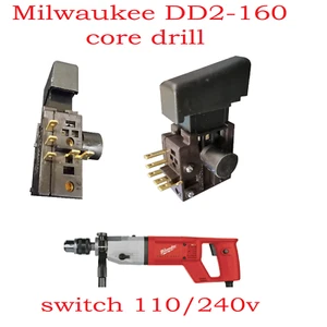 Milwaukee DD2-160 core drill trigger switch 240v - Picture 1 of 4