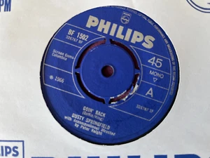 Dusty Springfield - Goin' Back / I'm Gonna Leave You - BF 1502 - 1966 - Ex - Picture 1 of 2