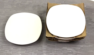 Tabletops Unlimited Inspiration by Denmark Soft Square Bread Plate Set of 6 - Image 1 of 4