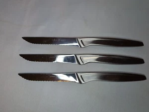 J.A. Henckels Stainless Steel Serrated Steak 8" Knife Knives Lot Of 3 #35199-100 - Picture 1 of 12