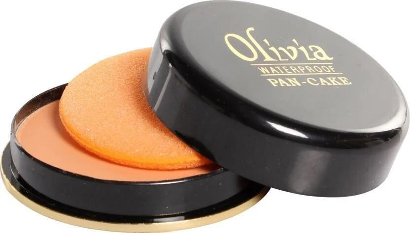 Olivia Pan-Cake Water proof Makeup Foundation - 25 gm (7 Shades) Free Shipping - Image 1 of 1