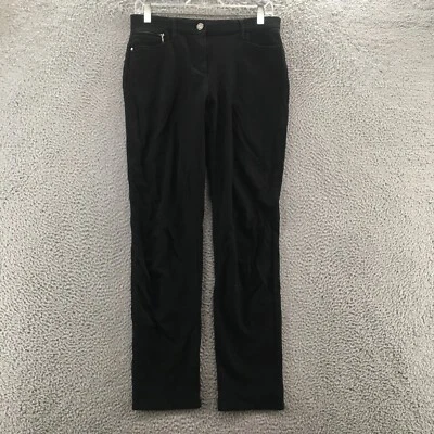 Pantalones ajustados So Slimming By Chicos para mujer 0R (real 31x31,5) negros tiro medio cremallera Foto 1 de 4