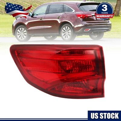 LED Outer Rear Lamp Left Driver Side Tail Light Fit For Acura MDX 2014 - 2020 - Image 1 of 4