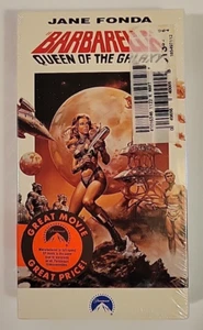 BARBARELLA Queen Of The Galaxy VHS 1980 Paramount Jane Fonda Sealed - Bild 1 von 6
