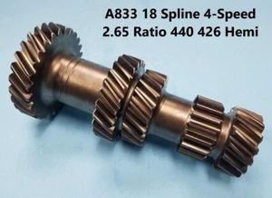 Mopar 440 426 Hemi 18 spline 4 velocidades 1966-70 2,65 engranajes en racimo WT294-8C 2801109 - Imagen 1 de 1