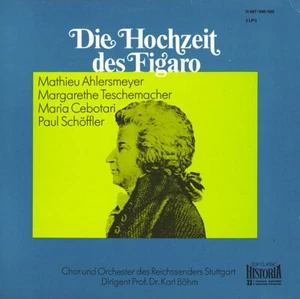 MOZART Figaro AHLERSMEYER TESCHEMACHER CEBOTARI SCHOFFLER BOHM Historia H-687-9 - Picture 1 of 3