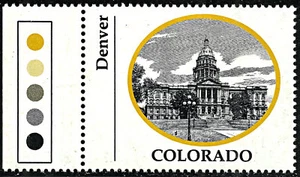 ARCHITECTURE, COLORADO, DENVER, MNH, VERY NICE CINDERELLA - Picture 1 of 1