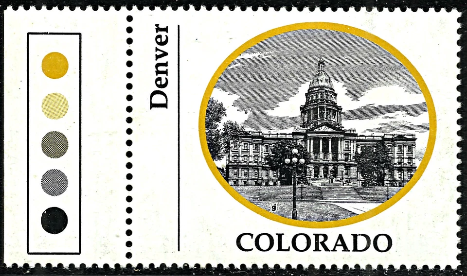 ARCHITECTURE, COLORADO, DENVER, MNH, VERY NICE CINDERELLA - Image 1 of 1