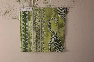 Lee Jofa Bongo Embroidery Enhance Print Tigers Various Colors and Sizes - Image 1 of 4