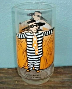 Vintage 1977 McDonald's Hamburglar Collector Series Drinking Glass 5.5" Tall - Picture 1 of 2