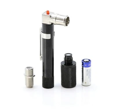 THE CIMPLE CO Coaxial Tester Kit | Pocket Toner, Tracer, Finder and Barrel Connector Set