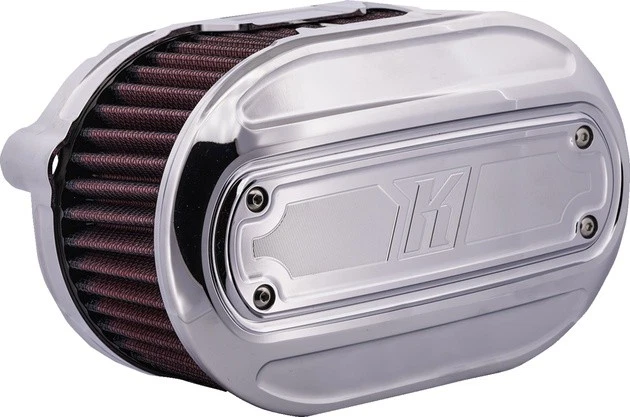Kodlin Oval Air Cleaner Chrome #K29245 Harley Davidson — 第 1/1 张图片